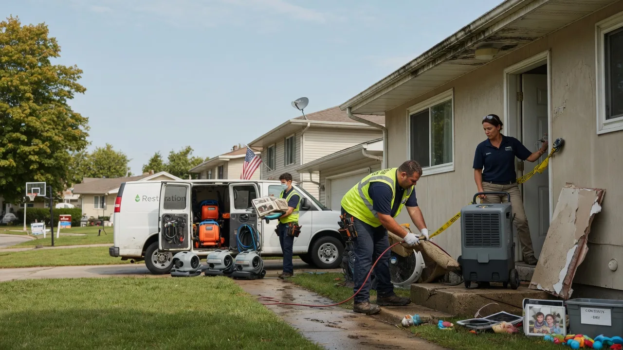 Water Damage Restoration in Tatamy, PA near me